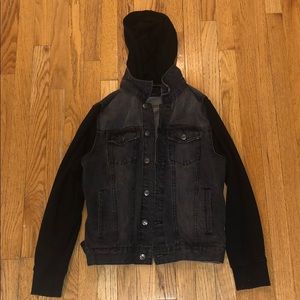 Hooded Denim Jacket